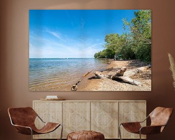 Chiemsee beach by Hans-Jürgen Janda