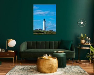 Der Leuchtturm Hirtshals Fyr in Dänemark von Rico Ködder