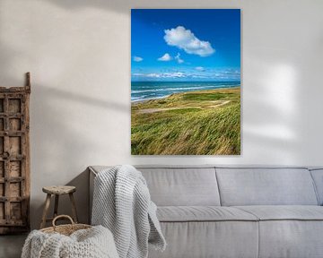 Düne und Strand bei Hirtshals in Dänemark von Rico Ködder