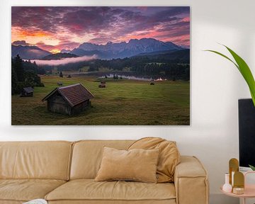 Sunrise at the Geroldsee by Henk Meijer Photography