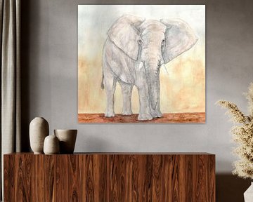 Elephant by Sandra Steinke