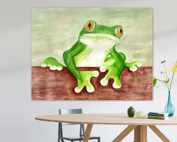 Frosch von Sandra Steinke