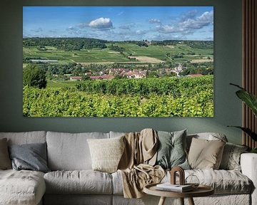 Weinort Großwinternheim bei Ingelheim,Rheinhessen von Peter Eckert