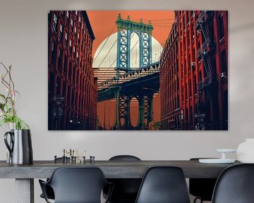 Brooklyn Bridge van Gisela- Art for You