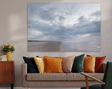 Sonnenuntergang am Strand von Terschelling von Danielle Bosschaart