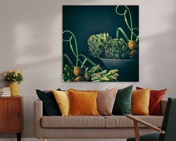 Feigen mit grünem Gemüse von Monique van Velzen