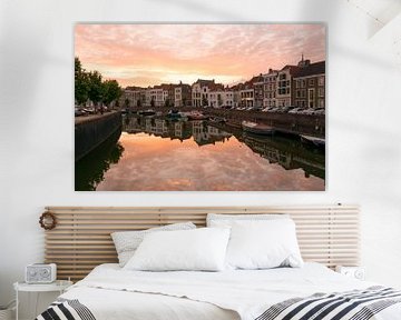 Zonsondergang Kinderdijk Middelburg van Heleni Fafoutis