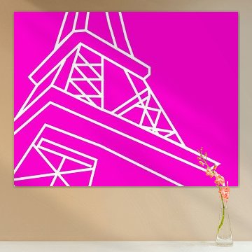 Eifeltower in pink