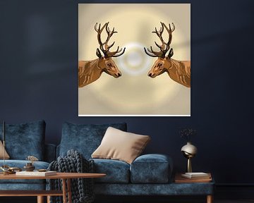 Oh deer! by Pincello Studio