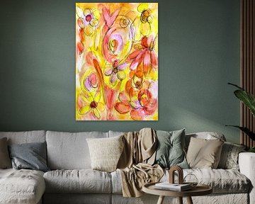 Blumensommer von Claudia Gründler