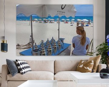 Strandleven op Ibiza van t.ART