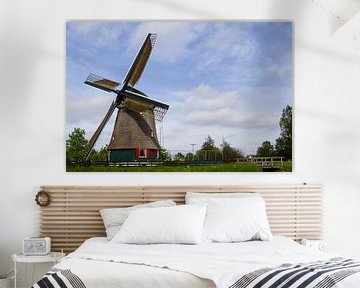 A Dutch windmill