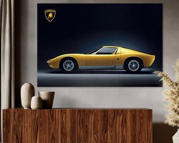 Lamborghini Miura SVJ, 1972 van Gert Hilbink