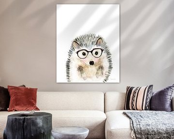 Hedgehog in Glasses, Mercedes Lopez Charro