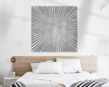 Silver Sunburst I, Wild Apple Portfolio by Wild Apple