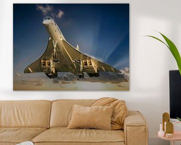 Concorde by British Airways by Gert Hilbink