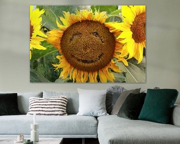 Fröhliche Sonnenblume von Russell Hinckley