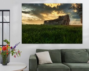 Dilapidated barn by Jan van Rossum