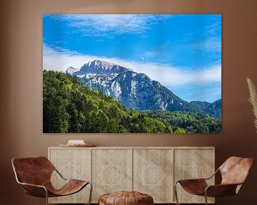 Landschap in het Klausbachtal in het Berchtesgadener Land van Rico Ködder