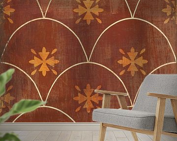 Moroccan Tiles Spice VI, Cleonique Hilsaca by Wild Apple