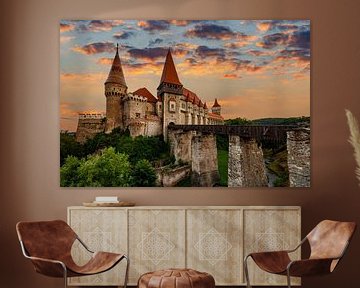 Hunedoara Castle by Roland Brack