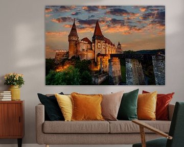 Hunedoara Castle by Roland Brack