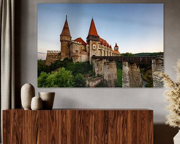 Hunedoara Castle by Roland Brack