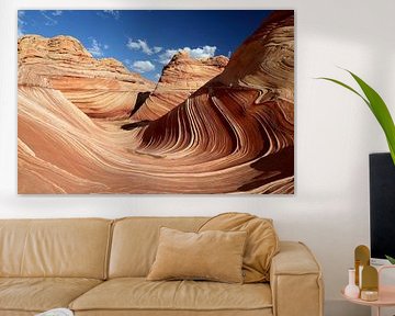 Rock formations in the North Coyote Buttes, part of Vermilion Cliffs National Monument. This area is by Frank Fichtmüller