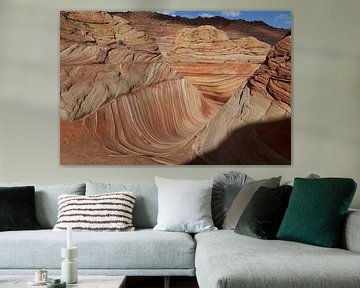 Rock formations in the North Coyote Buttes, part of Vermilion Cliffs National Monument. This area is by Frank Fichtmüller
