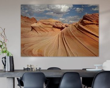 Rotsformaties in de North Coyote Buttes, deel van het Vermilion Cliffs National Monument. Dit gebied
