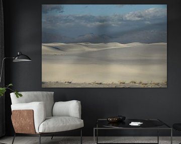 White Sands Dunes National Monument in New Mexico USA by Frank Fichtmüller