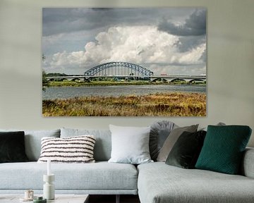 De oude IJsselbrug van Frans Blok