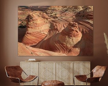 Rotsformaties in de North Coyote Buttes, deel van het Vermilion Cliffs National Monument. Dit gebied van Frank Fichtmüller