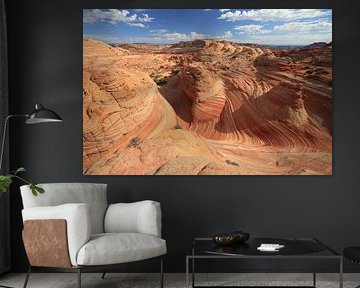 Rotsformaties in de North Coyote Buttes, deel van het Vermilion Cliffs National Monument. Dit gebied