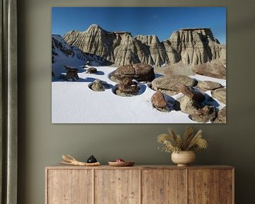 Ah-Shi-Sle-Pah Wilderness Study Area im Winter ,New Mexico,USA von Frank Fichtmüller
