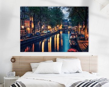 Amsterdam 's avonds van Manjik Pictures