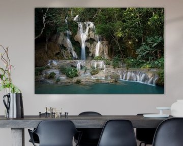 Paradiesischer Wasserfall von Floris Verweij