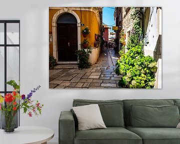 Vieille ruelle dans la ville de Porec en Croatie sur Animaflora PicsStock