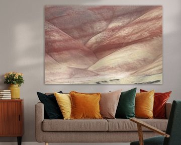 Painted Hills in the John Day Fossil Beds National Monument at Mitchell City, Wheeler County, Northe von Frank Fichtmüller