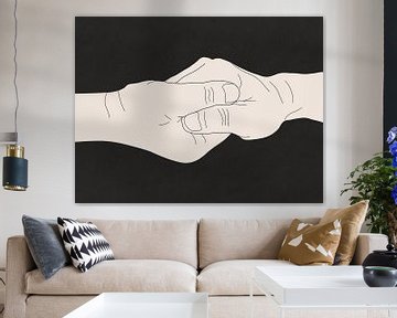 Hand in hand van Roberto Moro