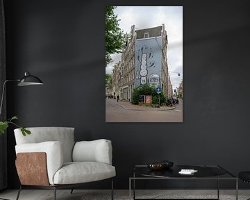 Prinsengracht en Tuinstraat Amsterdam van Peter Bartelings