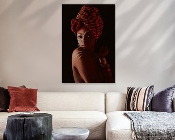 Afrikanische Schönheit von Gisela- Art for You