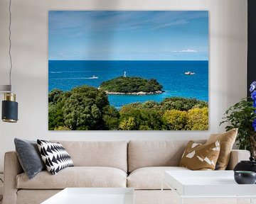 Coastal landscape at the Adriatic Sea in Croatia by Animaflora PicsStock