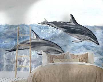 Dolfijnen van Sandra Steinke