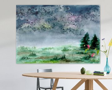 Dream landscape by Sandra Steinke