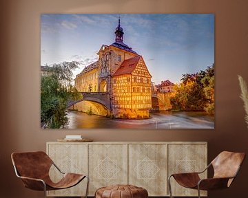 Oude stadhuis in Bamberg van ManfredFotos