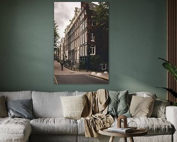 Rij pakhuizen midden in Amsterdam van thomaswphotography