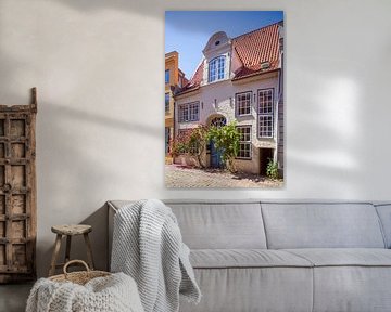 Historische Hausfassaden, Altstadt, Lübeck, Schleswig-Holstein, Deutschland, Europa