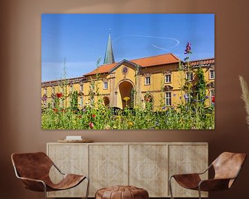 Castle Gate, Prince Bishop's Castle, Seat of the University, Osnabrück, Lower Saxony, Osnabrück, Ger by Torsten Krüger