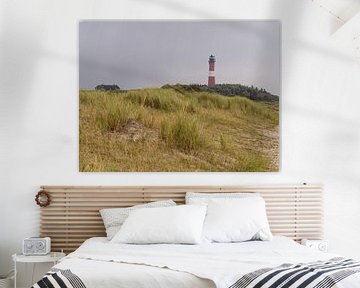 List, Sylt (North Sea) - View of the lighthouse by Aurica Voss